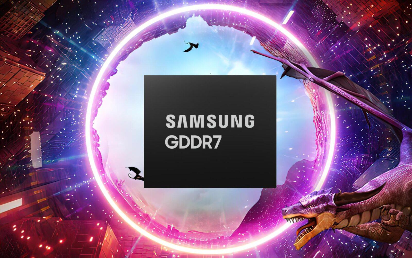 Samsung представил видеопамять GDDR7 и раскрыл ее характеристики