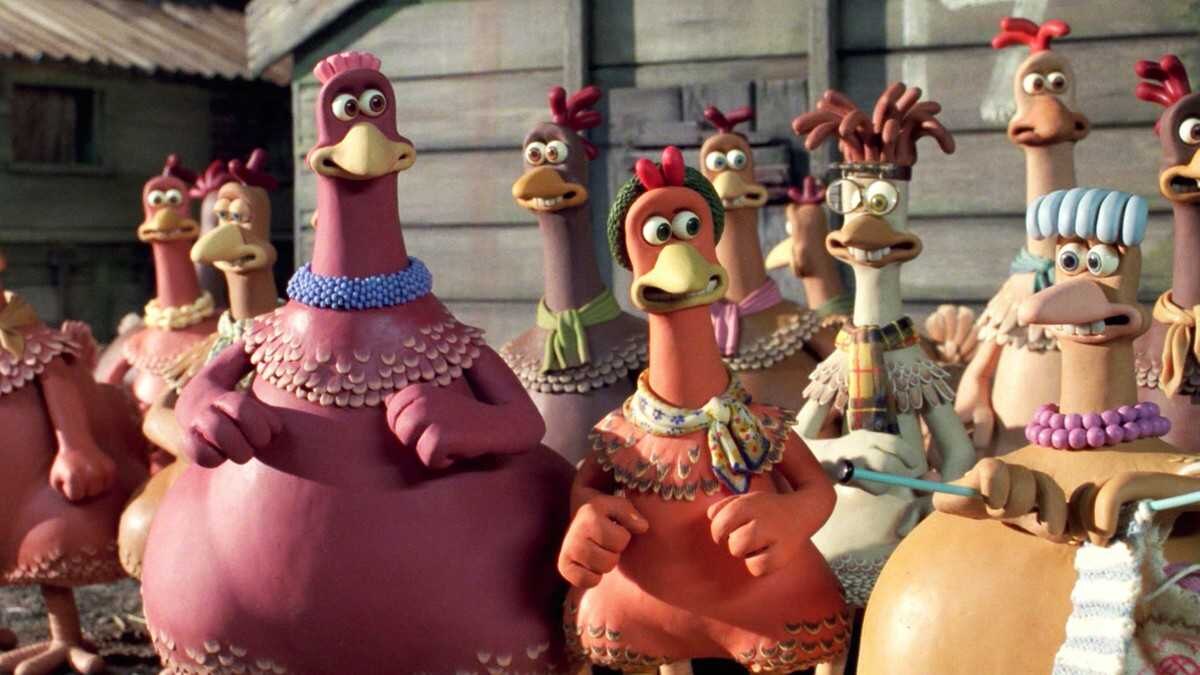 Анимационный фильм с цыплятами, яркие персонажи на ферме