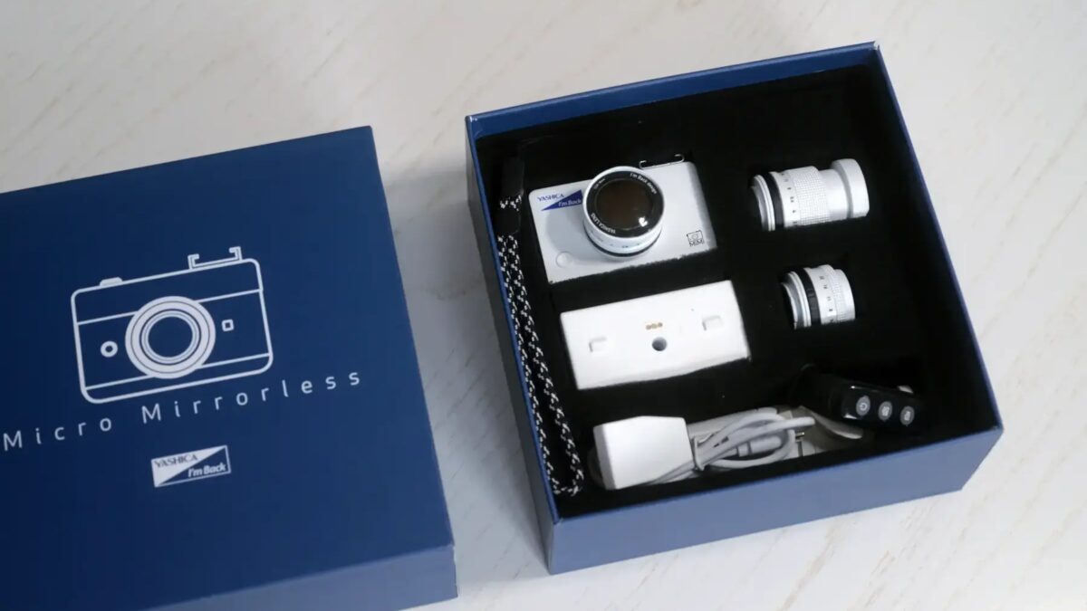 Yashica представила самую маленькую беззеркальную камеру в мире – Micro Mirrorless 9