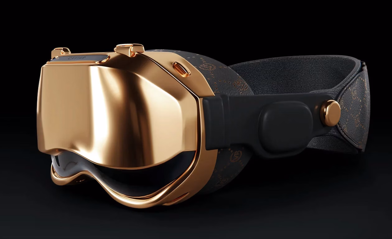 Caviar выпустит позолоченную версию Apple Vision Pro 4