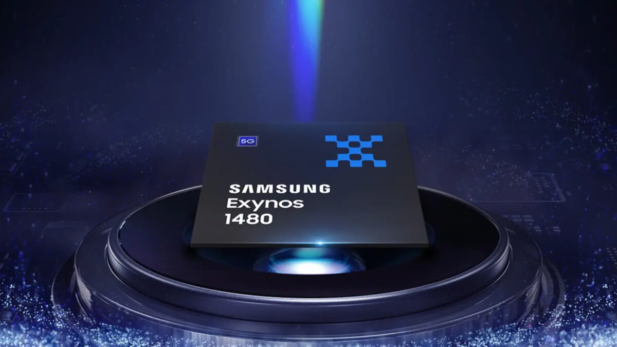 чип Mладший класс Samsung Exynos 1480 на презентационной платформе