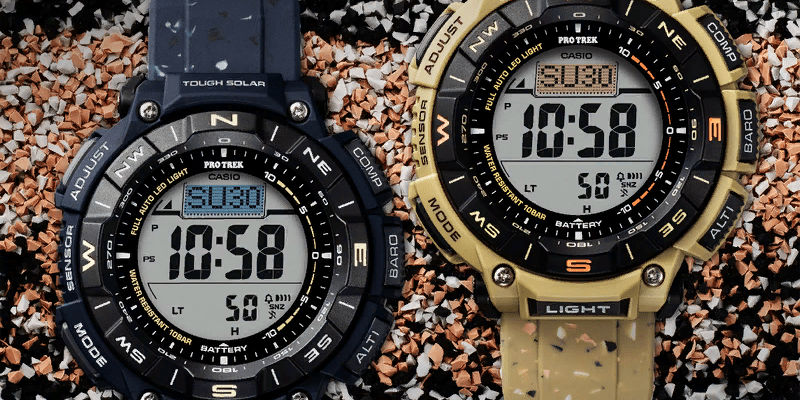 Компания Casio представила новые часы PRO TREK PRG-340SC для альпинистов (image 45)