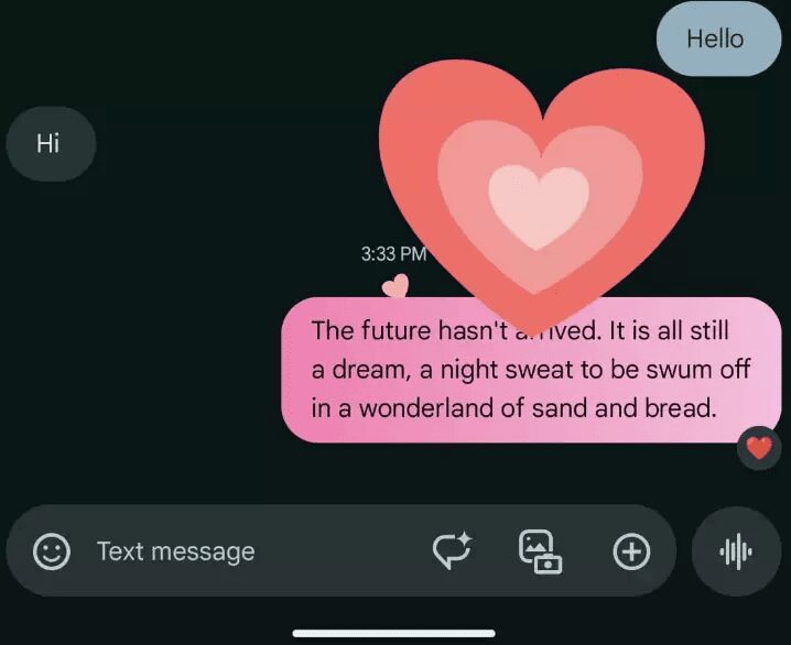 Компания Google добавила в Messages эффекты эмодзи-реакций 3 image 78