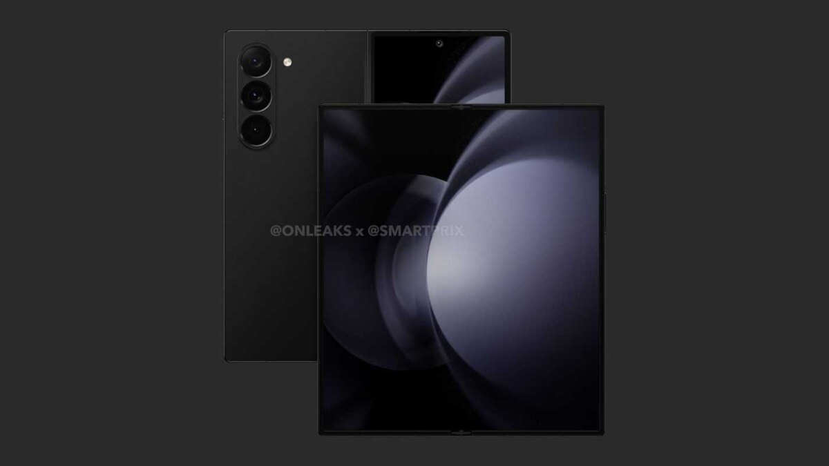 Складной смартфон Samsung Galaxy Z Fold6 и Flip6 в развернутом виде