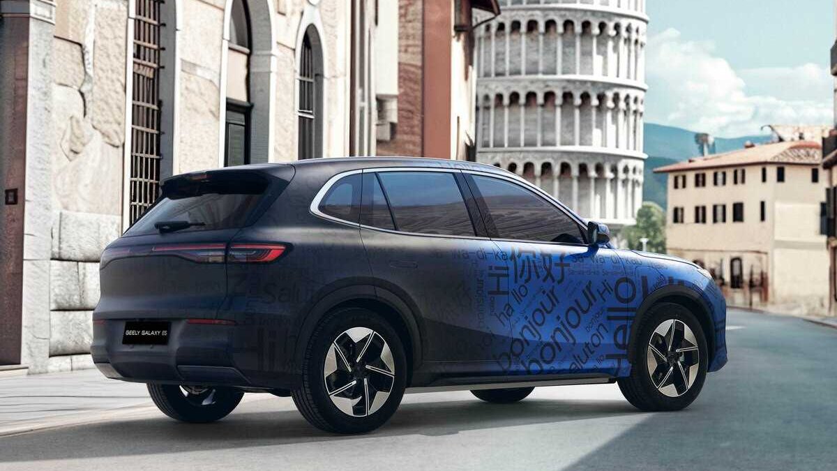 Geely опубликовал изображения нового кроссовера Galaxy E5 для глобального рынка 5 scale 1200 28