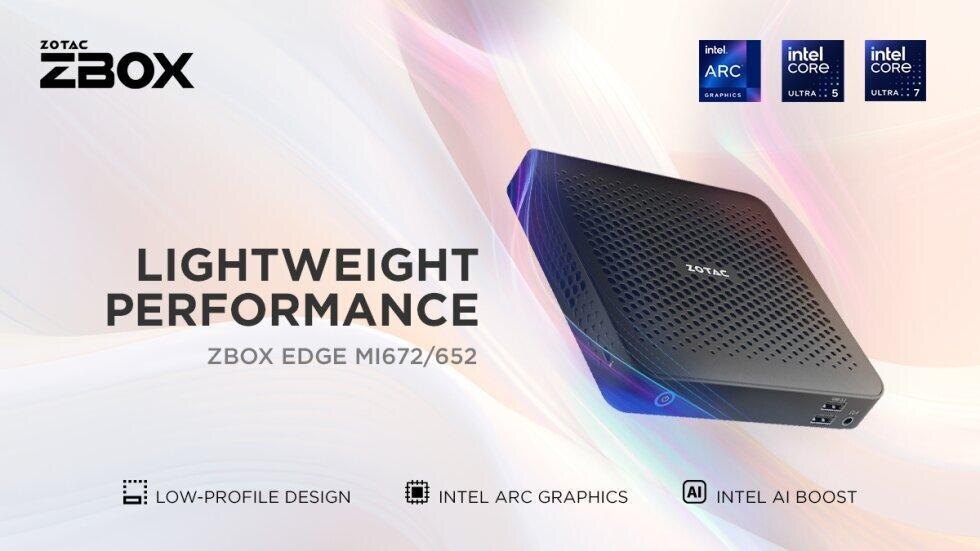 Семейство мини-ПК Zotac пополнилось тремя новыми устройствами с ИИ 5 scale 1200 31