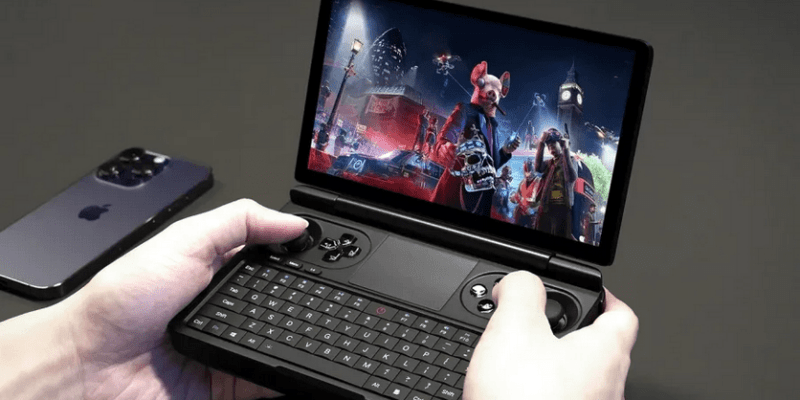 Представлена портативная приставка GPD Win Mini (2024), напоминающая миниатюрный ноутбук (scale 1200 7 1)