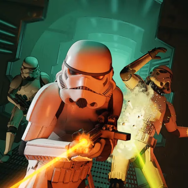 star wars dark forces remaster main art no logo