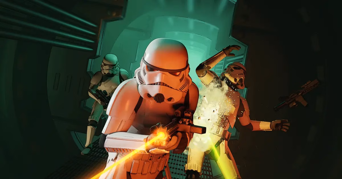 Вышел ремастер Star Wars: Dark Forces 1 star wars dark forces remaster main art no logo
