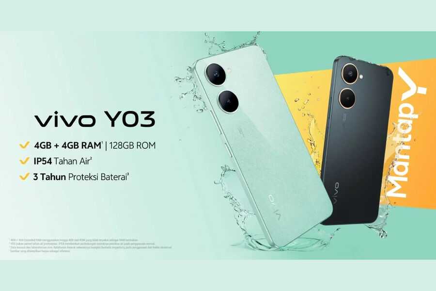 Компания Vivo официально анонсировала бюджетную линейку смартфонов Y03 (vivo y03 launch pic 32ratio 900x600 900x600 36837)