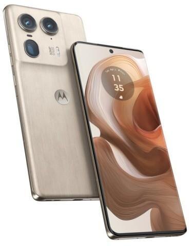 Смартфон Motorola Edge 50 с изогнутым экраном и камерой на задней панели