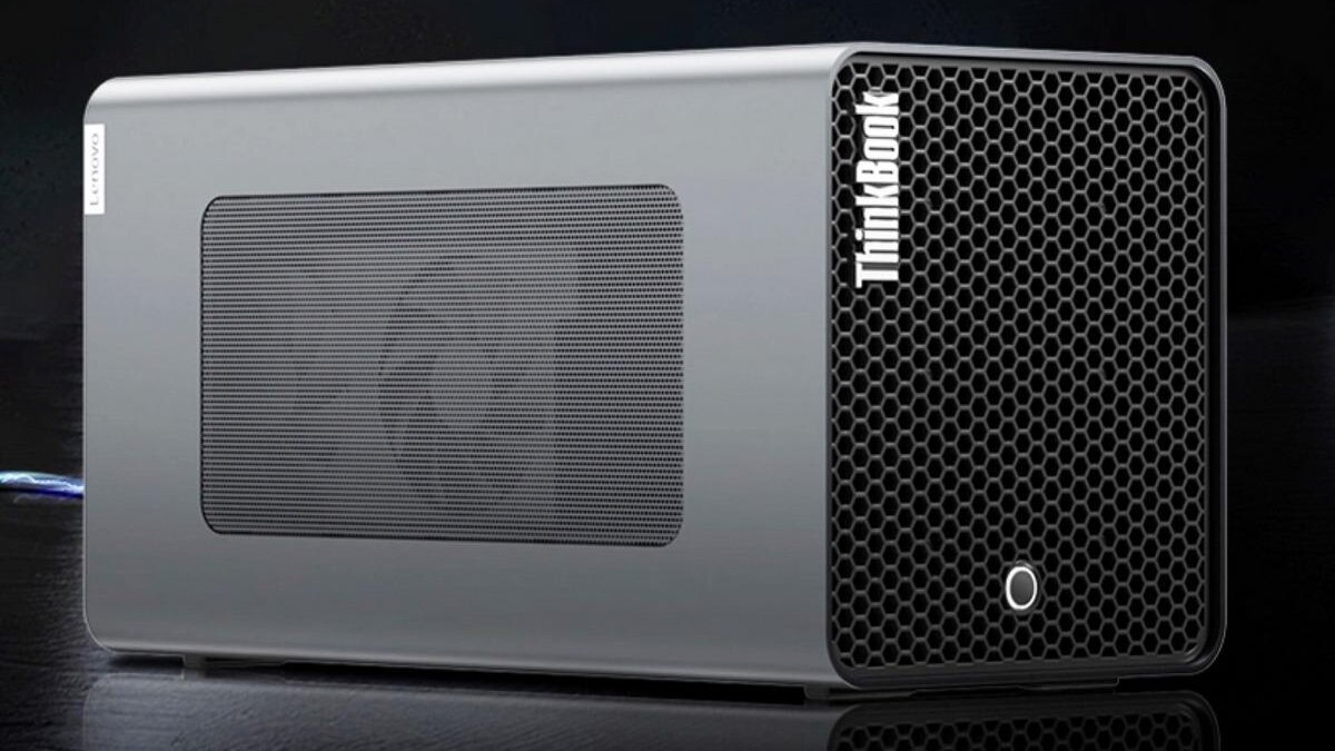 Lenovo представил док-станцию ThinkBook TGX для дискретных видеокарт 3