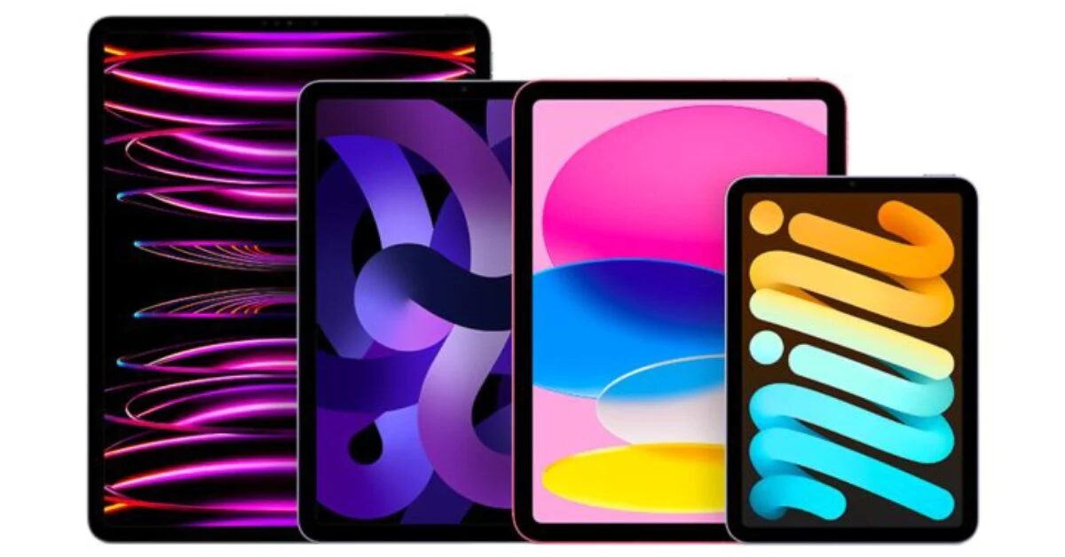 apple ipad lineup refresh 2024