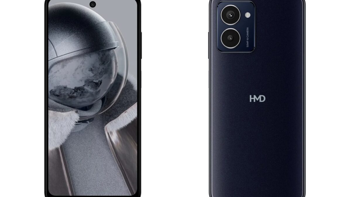 Передняя и задняя панели HMD Pulse Pro смартфона, дизайн дисплея и камеры