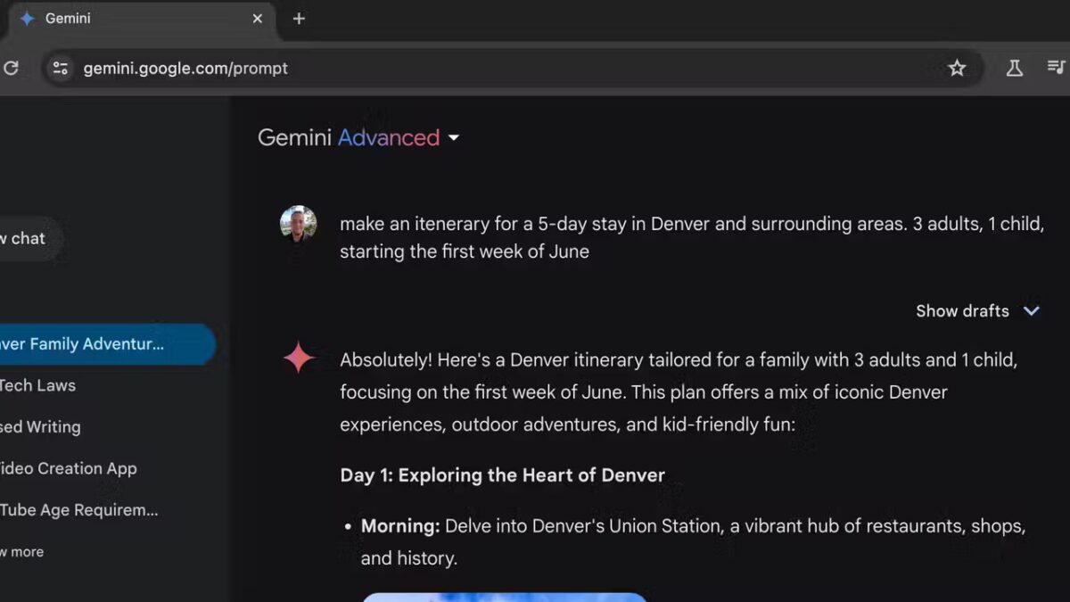 Google Chrome может получить интеграцию с Gemini в ближайшее время 5 gemini in chrome address bar 3