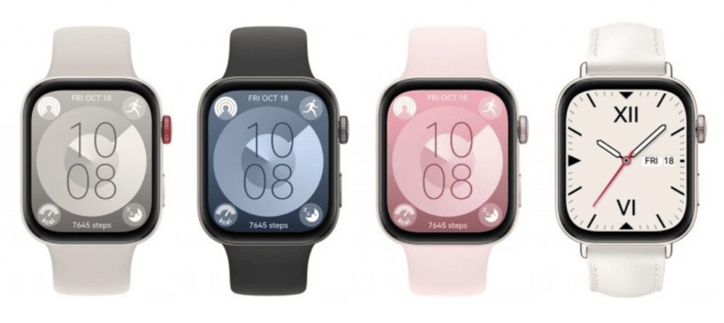 Huawei Watch Fit 3 выглядят так же, как часы Apple Watch 3 Huawei Watch Fit 3