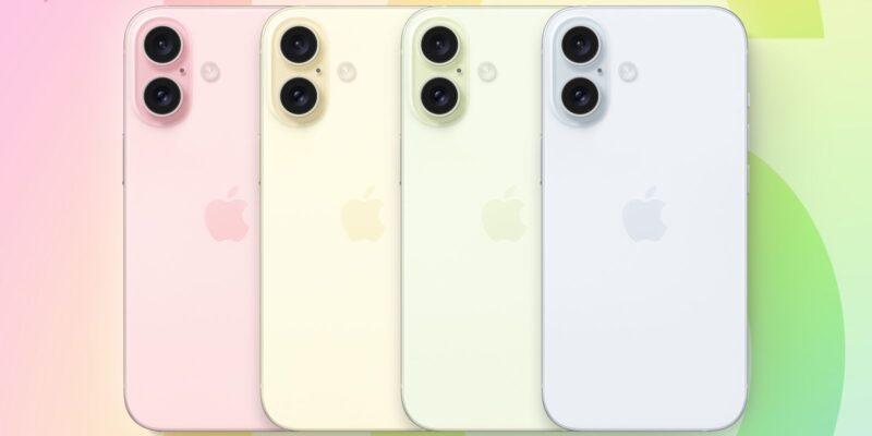 iPhone 16 будет выглядеть как iPhone X и это печально (iphone 16 camera lozenge 2 colors)