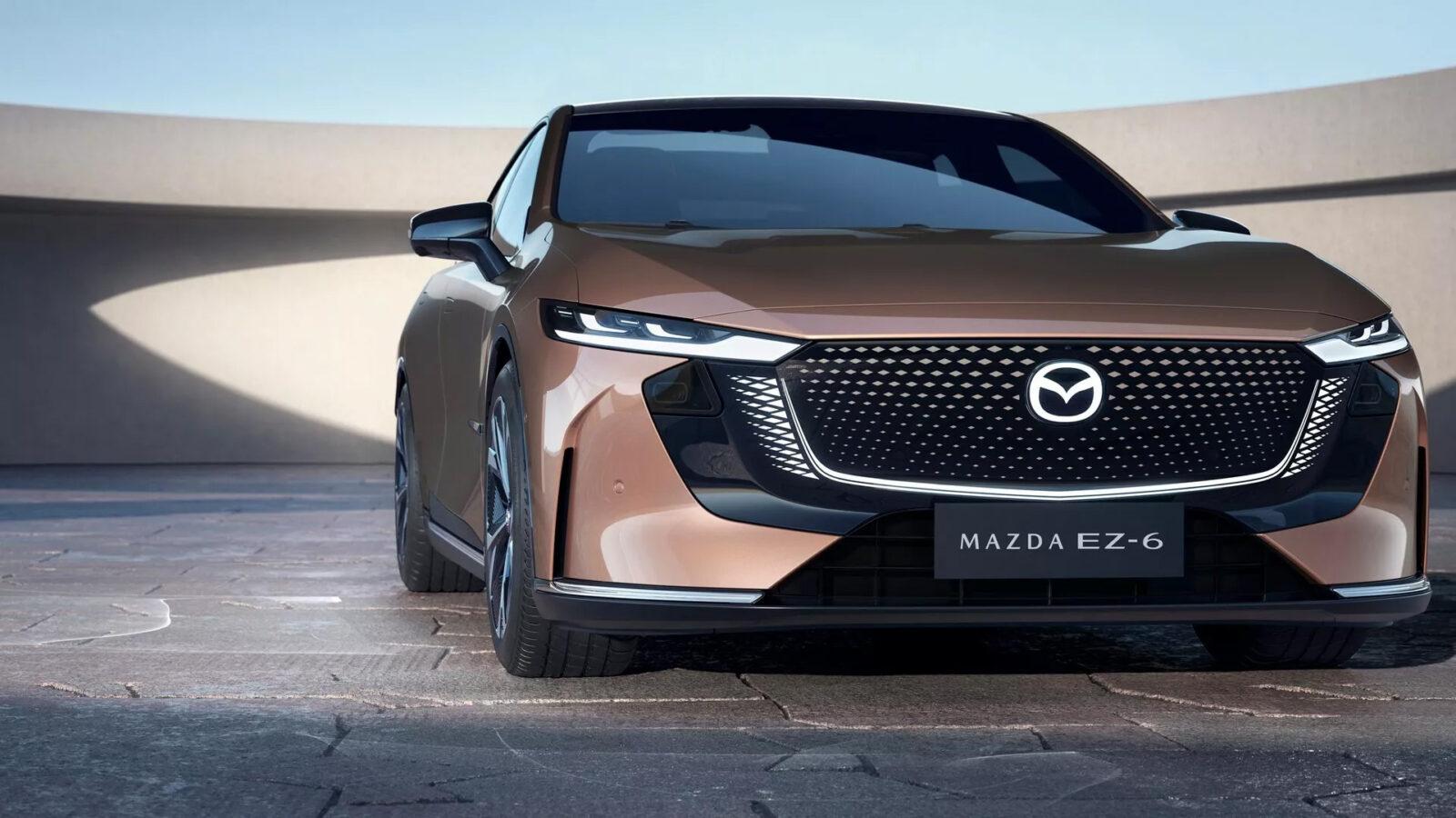 Представлен электрокар Mazda EZ-6