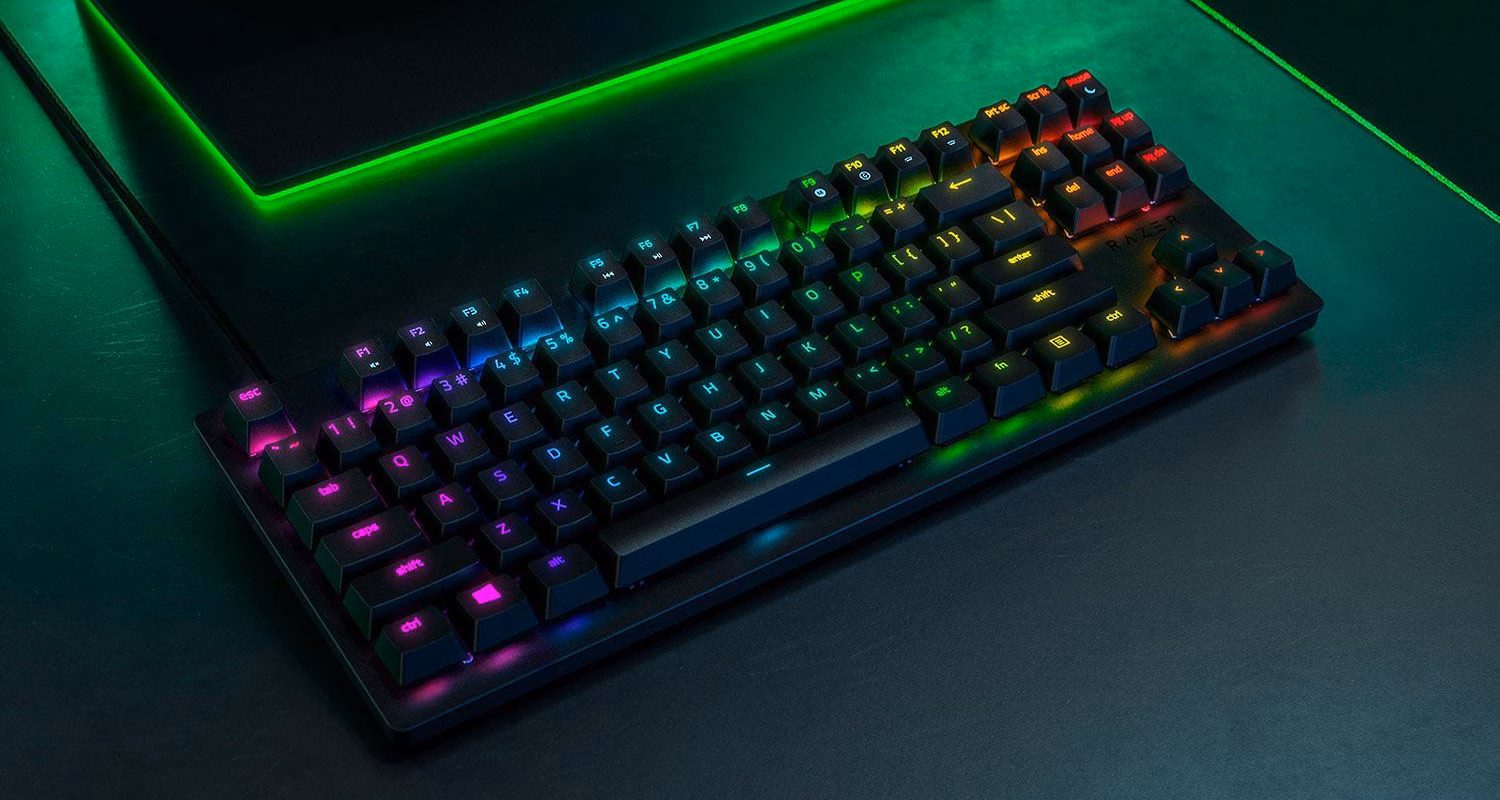 Razer анонсировал механическую игровую клавиатуру BlackWidow V4 Mini HyperSpeed 4 razer huntsman te gallery photo 6