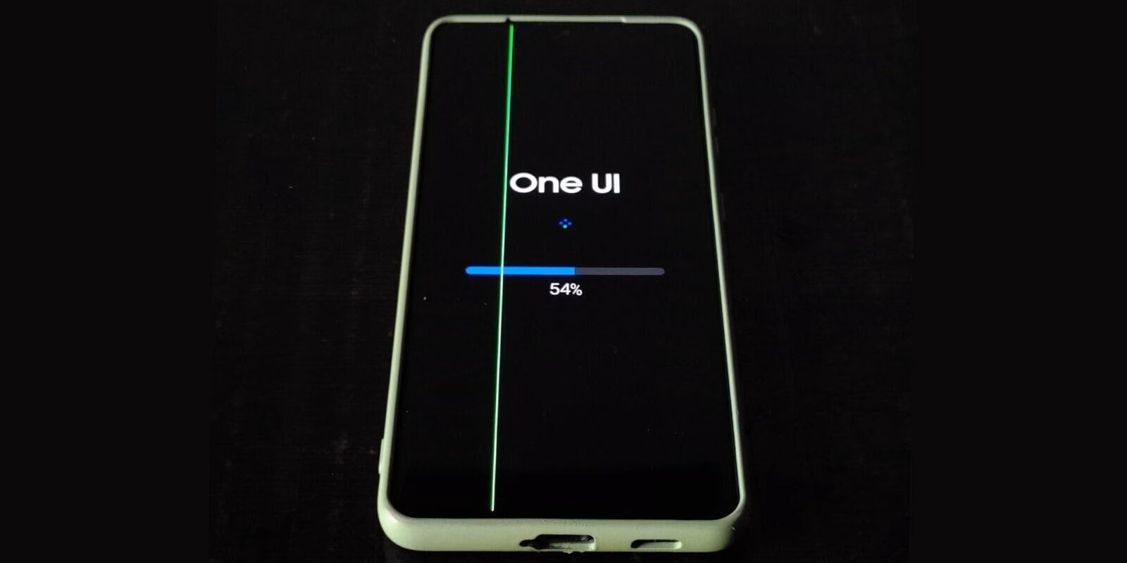 Проблема зеленой линии на телефонах Galaxy снова преследует Samsung 2 samsung galaxy s21 ultra display green line issue
