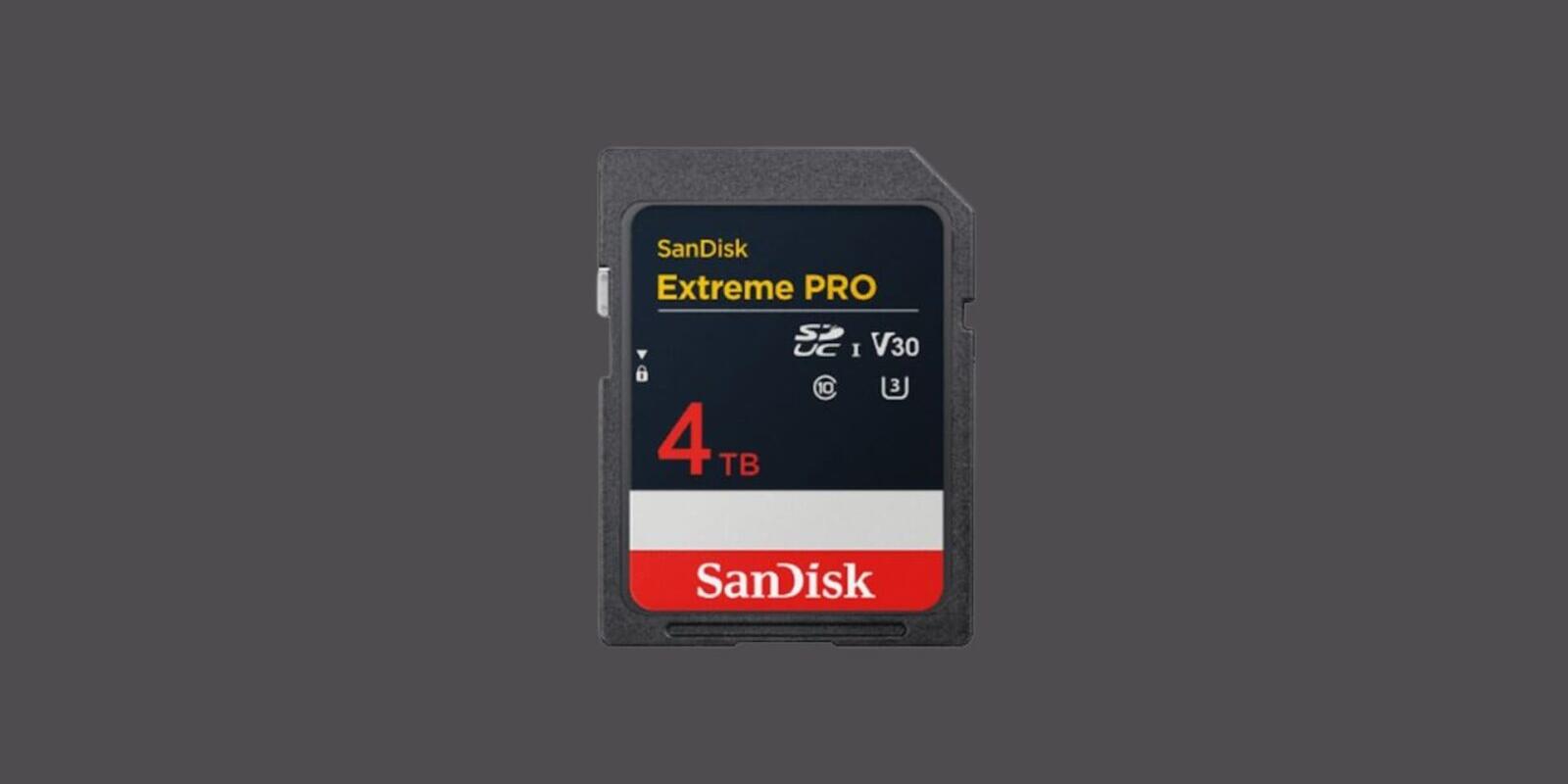 SanDisk сделал первую в мире SD-карту объемом 4 ТБ 2 sandisk 4tb sd card preview