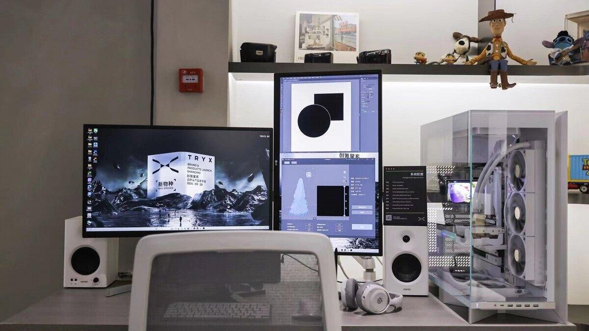 Tryx выпустил СЖО для процессоров с изогнутым AMOLED-дисплеем — Tryx Panorama Exhibition Area 4 scale 1200 15