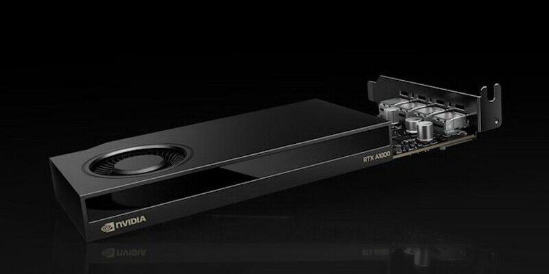 NVIDIA показал ультракомпактные видеокарты RTX A1000 и A400 (scale 1200 6 6)
