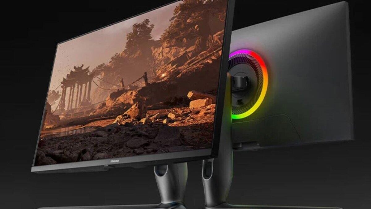 Игровой монитор Hisense 27G7K-PRO 4K mini-LED с RGB-подсветкой сзади