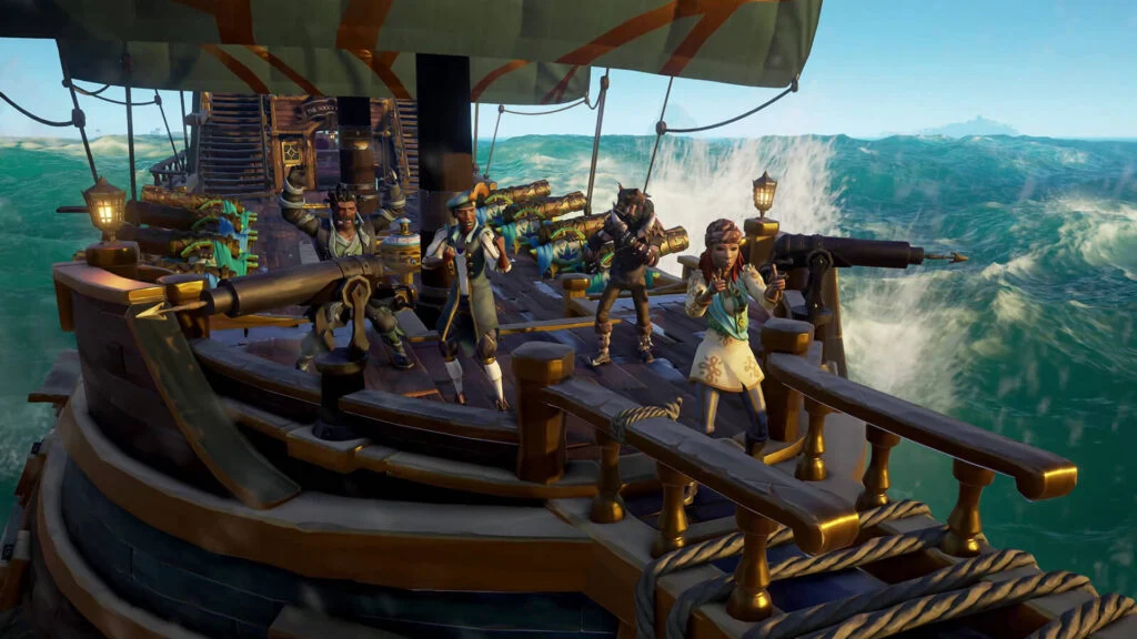Бета Sea of Thieves стартовала на PS5