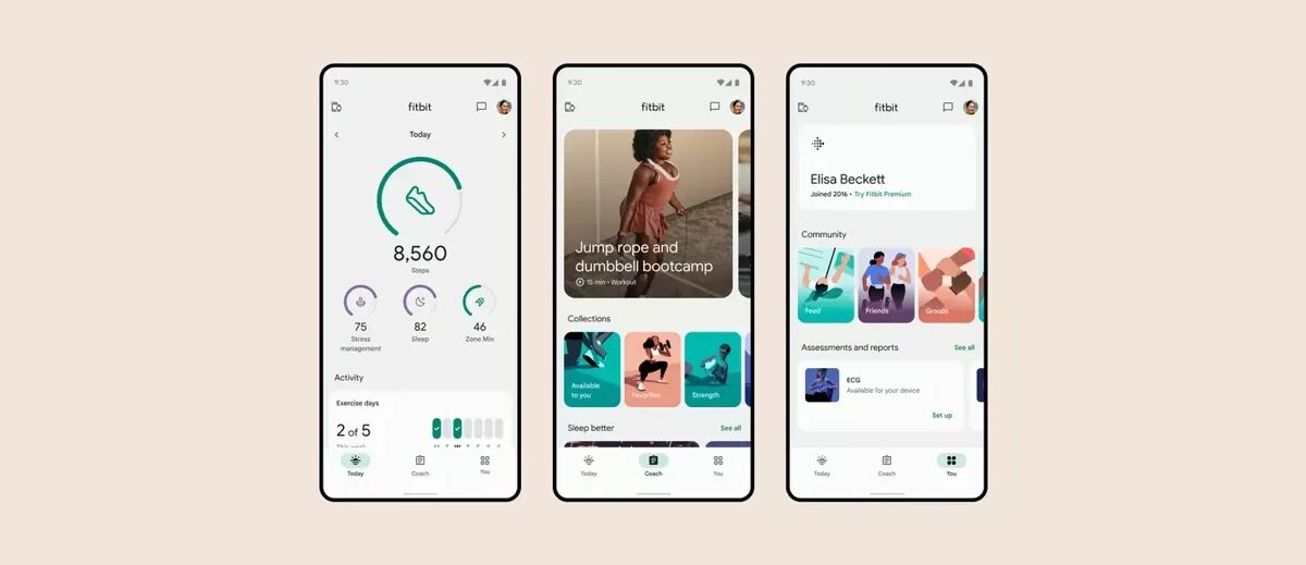 Google Fitbit будет показывать не только статистику, но и полезную информацию 6 the fitbit app is getting a google esque refresh 8jft.1248.jpg