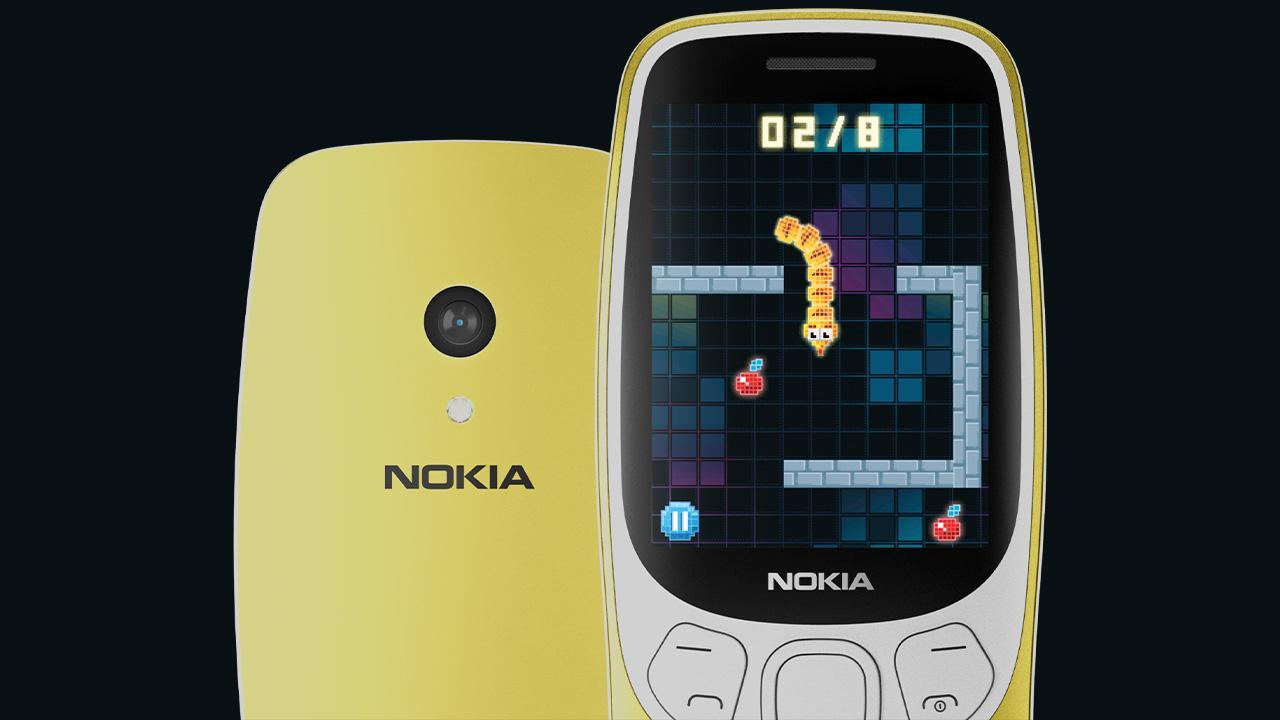 Представлен обновлённый ретро-телефон Nokia 3210 (2024)