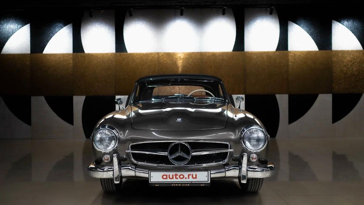 Культовый Mercedes-Benz 190 SL выставили на продажу в России 5 1200x900n 3 copy large