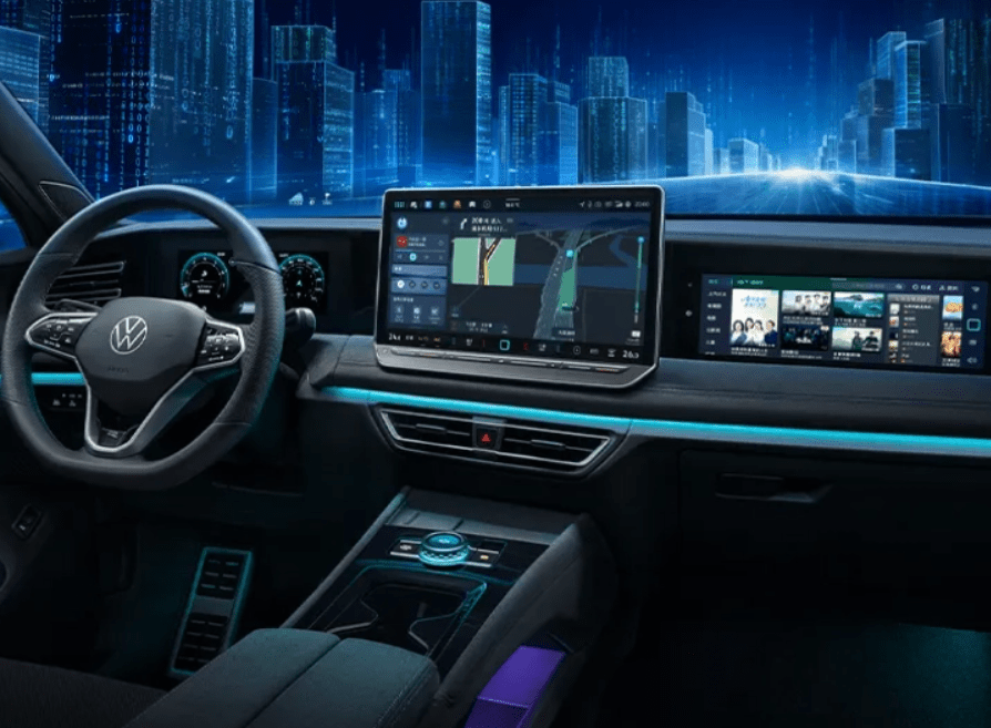 Продажи Volkswagen Tiguan L Pro с тремя экранами на передней панели стартуют 30 мая