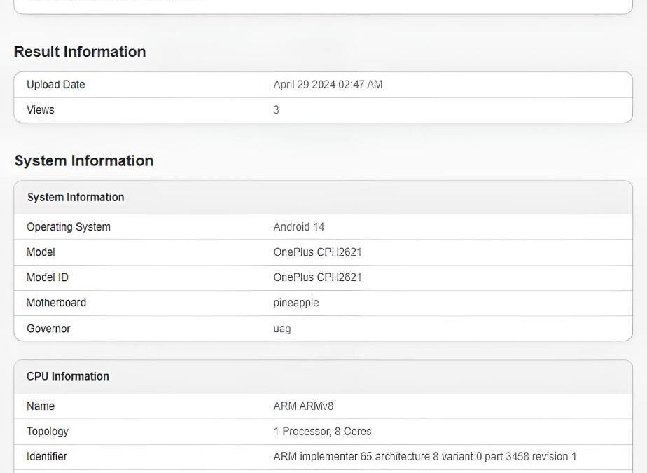 Характеристики OnePlus Nord 4 рассекречены бенчмарком 5 510004 o