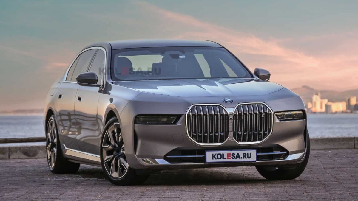 BMW 7 Series, X7 и XM избавились от раздельных фар на рендерах 2 bmw 7 series g70 rendering without split headlights