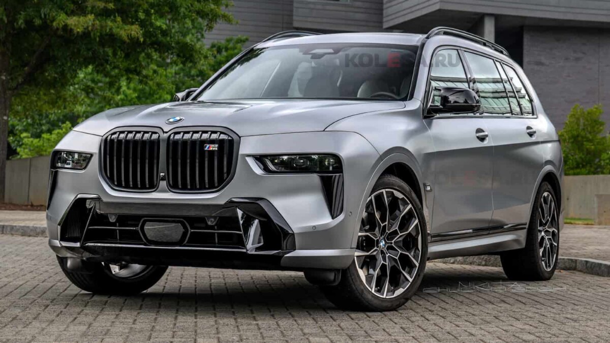 BMW 7 Series, X7 и XM избавились от раздельных фар на рендерах 3 Визуализация BMW X7 без раздельных фар / Kolesa