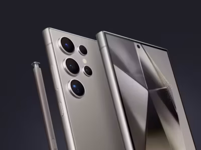 Смартфоны Samsung Galaxy S23 Ultra и Galaxy S24 Ultra с S Pen и новым камерным модулем в цвете Titanium Gray