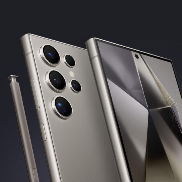 Samsung Galaxy S23 Ultra и Galaxy S24 Ultra получат новое эксклюзивное обновление (galaxy s24 ultra highlights color titanium gray back mo)