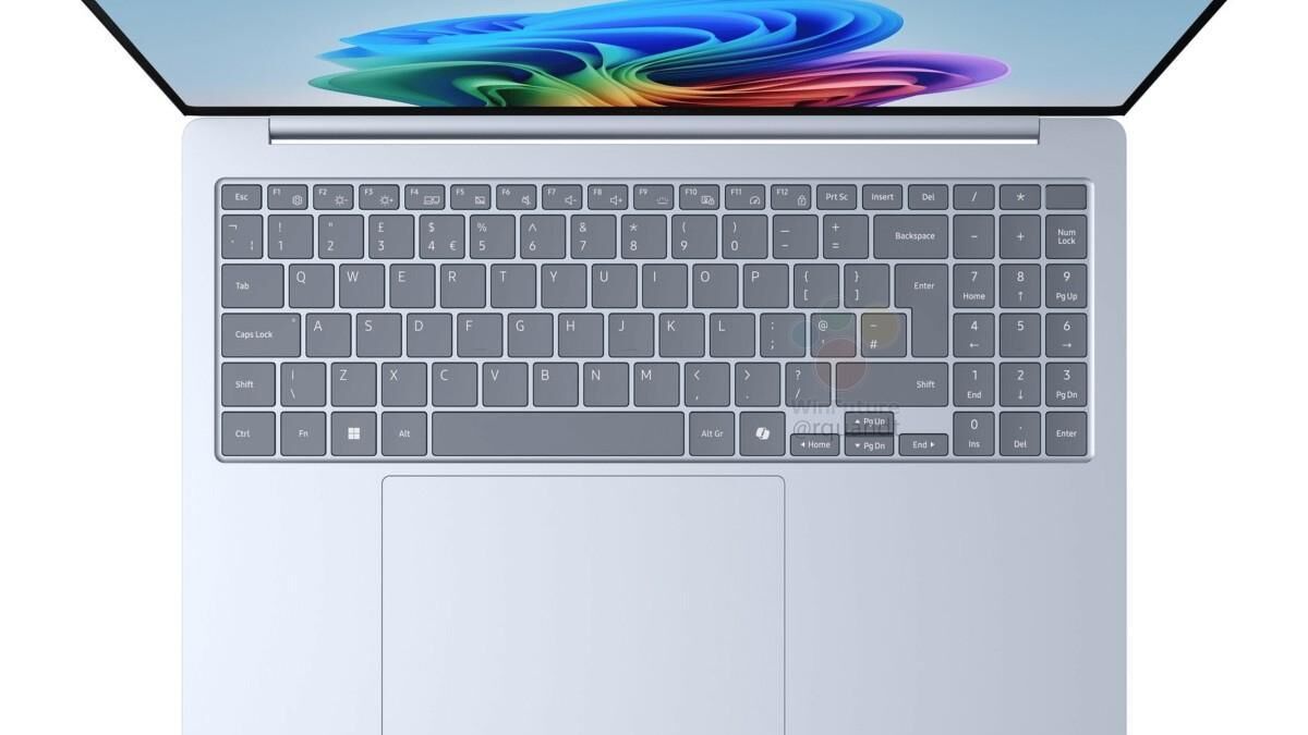 Клавиатура и сенсорная панель ноутбука Samsung Galaxy Book4 Edge