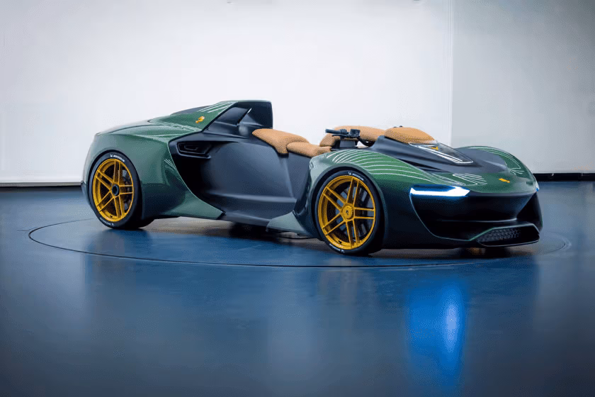 Lotus показал необычный квадроцикл-спорткар Superquad 3 lotus predstavila superquad kvadrocikl v vide sportkara moschnostyu 1200 l.s. 1 2