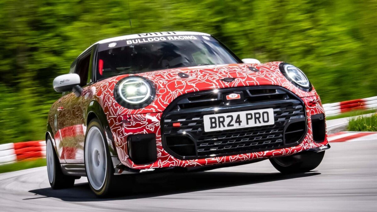 Новый Mini Cooper JCW примет участие в гонке «24 часа Нюрбургринга» 13 mini john cooper works 2024 2