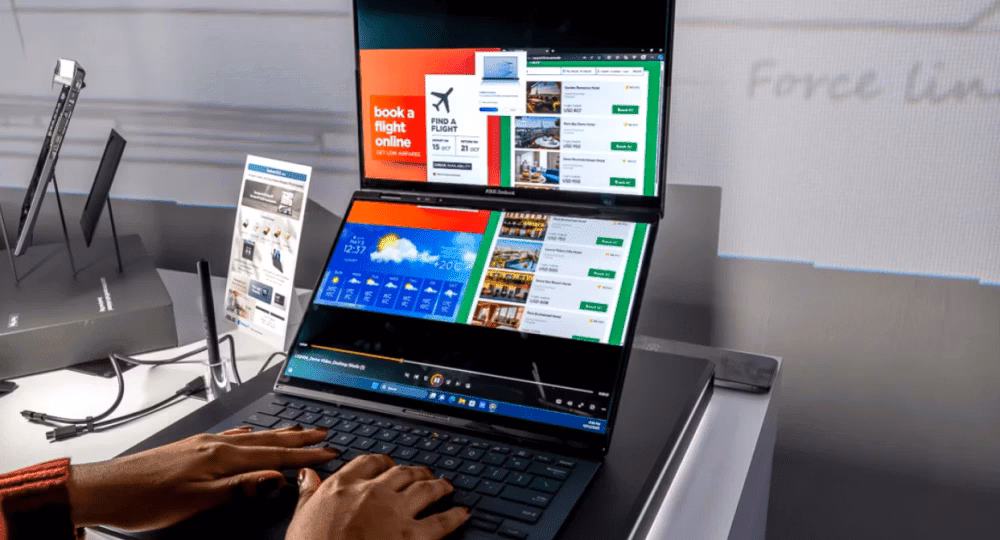 GPD выпустил ноутбук Duo с двойным вертикальным экраном 2 qvztqkrigdmb