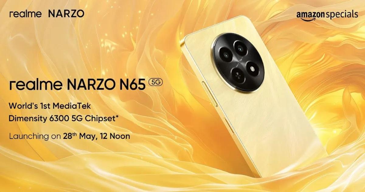 Realme представила смартфон Narzo N65 2 Realme Narzo N65