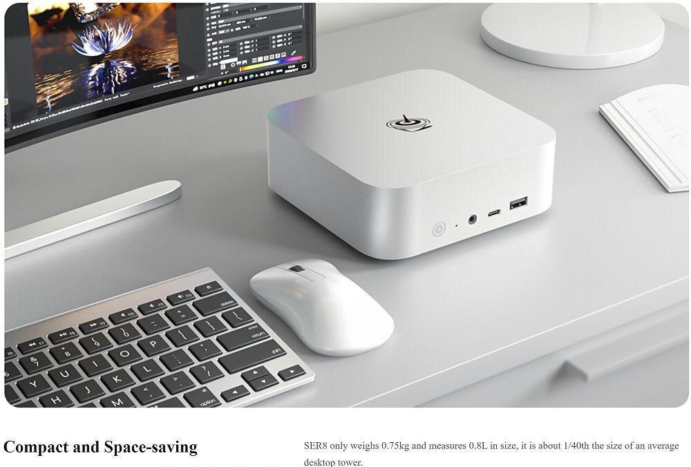 Beelink объявил о выходе мини-ПК на AMD Ryzen 7 8845HS и c поддержкой eGPU - SER8 2 ser8 16