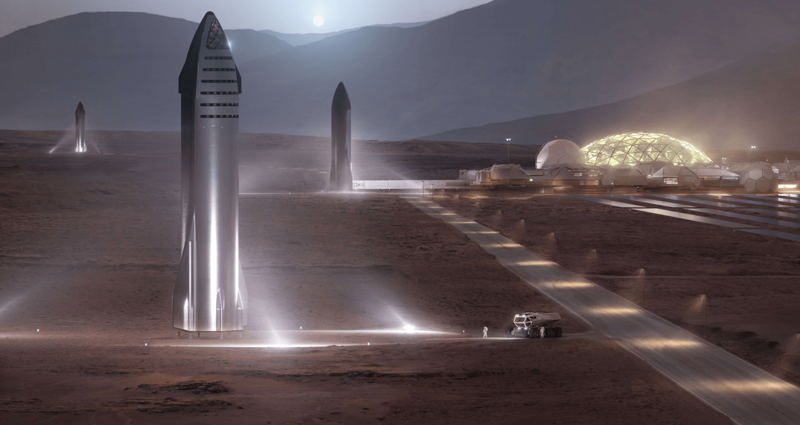 SpaceX построит гигантский стартовый комплекс для массовых запусков Starship