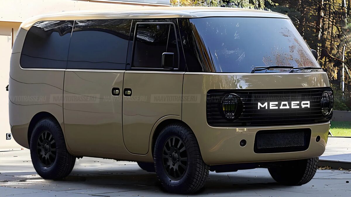 УАЗ-450 "Медея" 2025: новый минивэн показался на рендерах 5 49v1