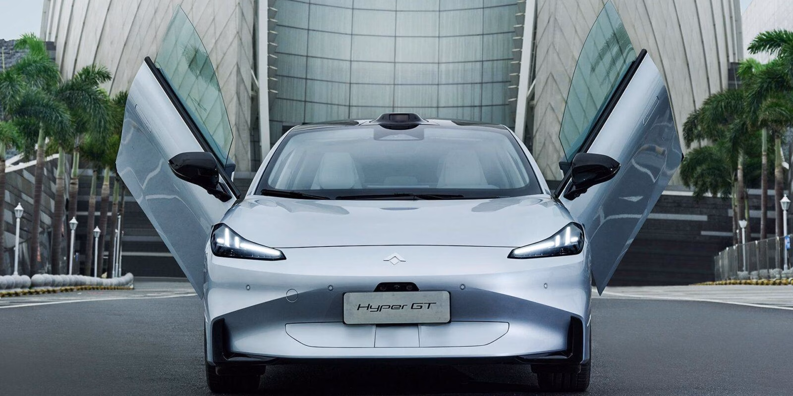 GAC выпустит электромобиль Haobo Hyper GT зарядкой 800 В и дальностью 710 км 2 aion hyper haobo gt super charging pev popular sports s door design car 710 km long range used car
