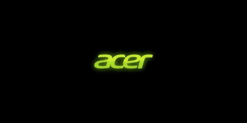 Офисные мониторы Acer Vero CB2 появились в России (black text logo green brand acer number screenshot computer wallpaper font firm 710263)