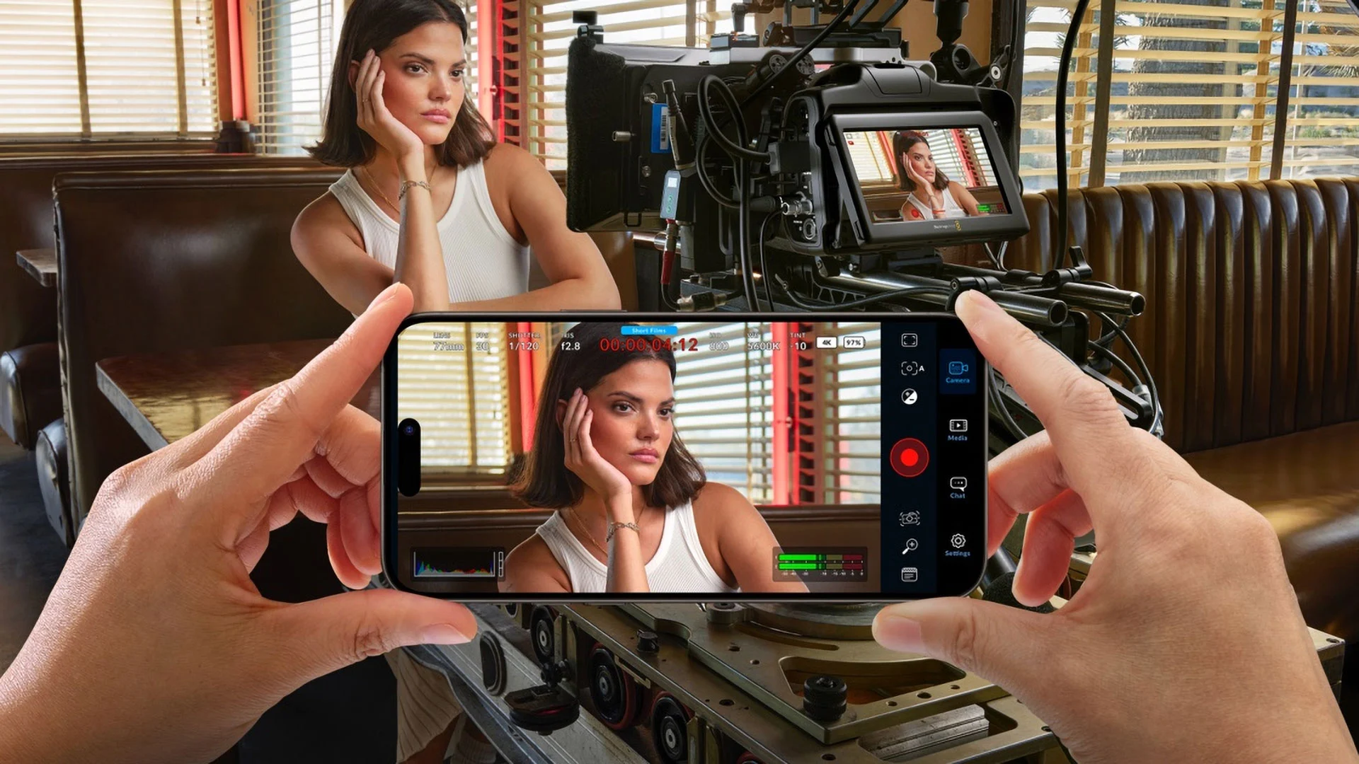 Приложение Blackmagic Camera стало доступно на Android