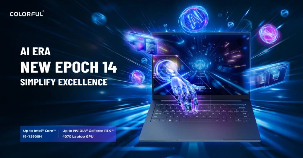 Computex 2024: Colorful презентовал геймерский ноутбук EPOCH 14 AI 4 colorful epoch 14 ai laptop